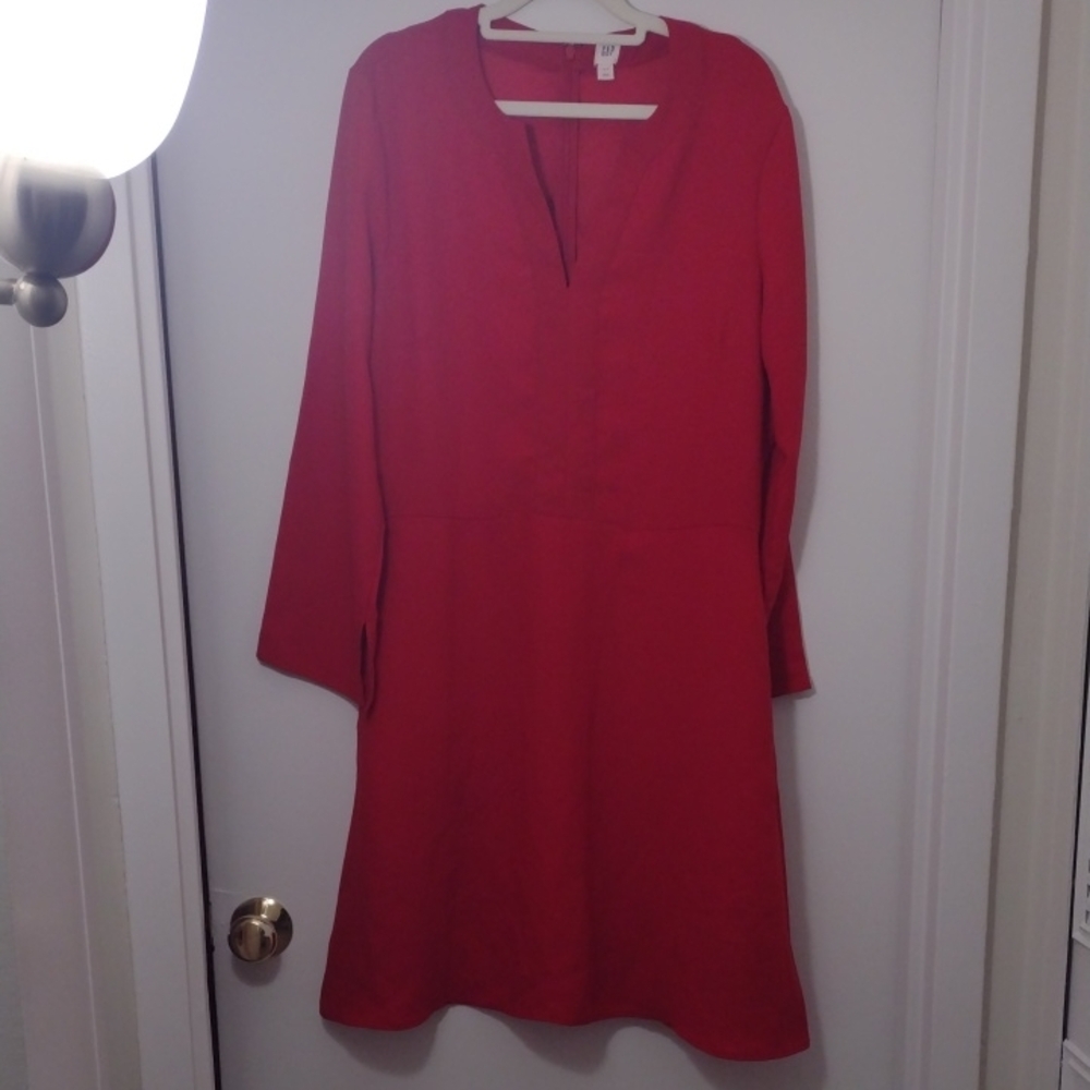 Elegant Red Women's Dress